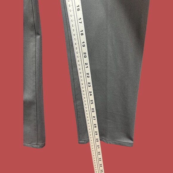 Stylus - 5 Pockets Men's Slim Fit Flat Front Pants - Gray - 30 x 30 - Picture 8 of 16